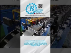 Porta a rulli a tubo ottagonale