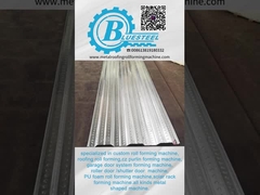 Macchine per la costruzione di pavimenti in metallo e acciaio per il mercato africano