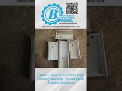 18-20 Purlin delle stazioni C che forma macchina con il materiale d'acciaio del rullo 45#