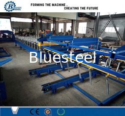 20-25m/min Roof Panel Roll Forming Machine con Cr12Mov Cutter e 45 Steel Roller