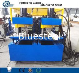 Macchina di formazione automatica di rotoli in acciaio con taglio idraulico