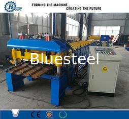 Macchina per la trasformazione a rotolo di piastrelle a velocità con sistema di taglio idraulico e diametro di rulli di 75 mm