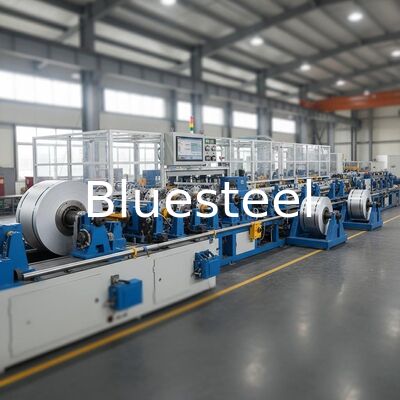 Fully Automated Metal Slitting Line with Adjustable Blade Spacing and High Speed Operation for Steel Coil Processing
