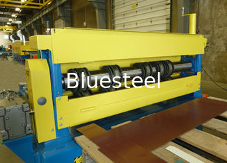 Linea di taglio personalizzata per bobine metalliche con 2000 mm Max Recoiler OD