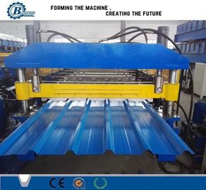 Macchina per la formazione di rotoli per tetti in acciaio ad alta velocità da 5 kW