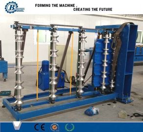 0.3-0.8 mm Spessore Macchina di modellazione a rotoli per tetti metallici 8-15 m/min Velocità di modellazione ± 2 mm Tolleranza di taglio
