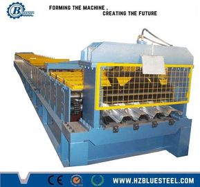 15-20m/min Speed Deck Floor Roll Forming Machine 4kw Potenza idraulica Taglio idraulico