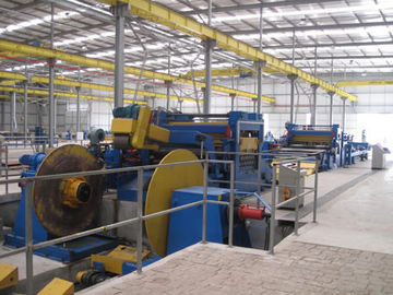 Linee di taglio in acciaio personalizzabili con efficienza 30-120 m/min e ID di bobina 508 mm