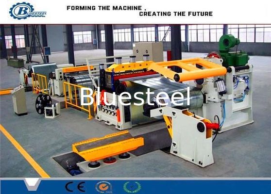 L'abitudine ha laminato a freddo il metallo galvanizzato bobina d'acciaio che fende la linea con velocità 10-16m/min
